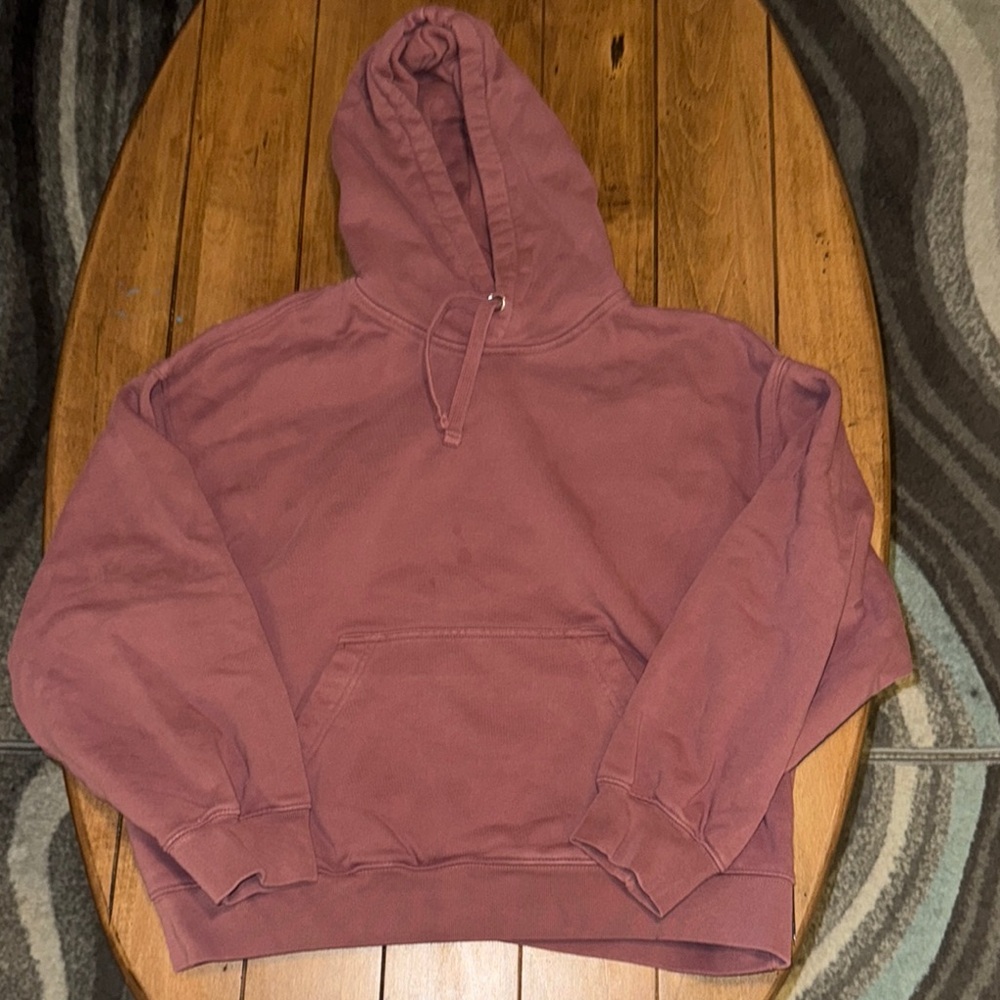Men's Maroon Hoodie Sweater